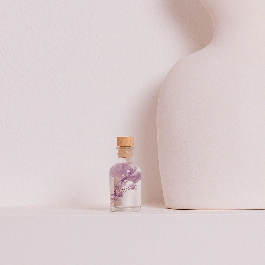 Hortensia Lilas – Fleur immergée