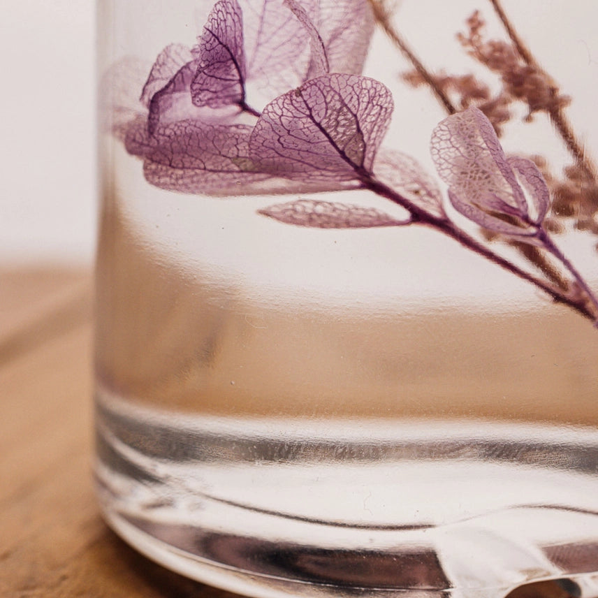 Hortensia Lilas – Fleur immergée