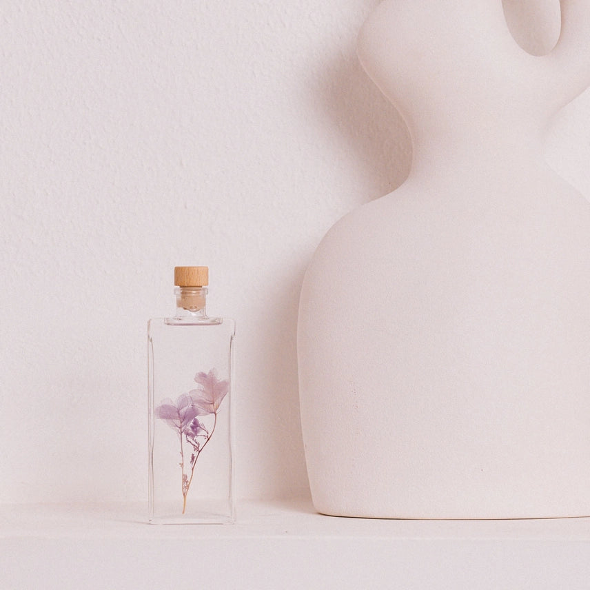 Hortensia Lilas – Fleur immergée