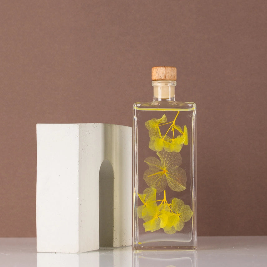 Hortensia Jaune – Fleur immergée