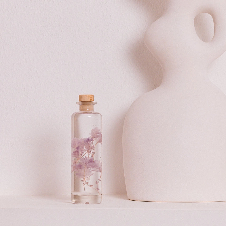 Hortensia Lilas – Fleur immergée